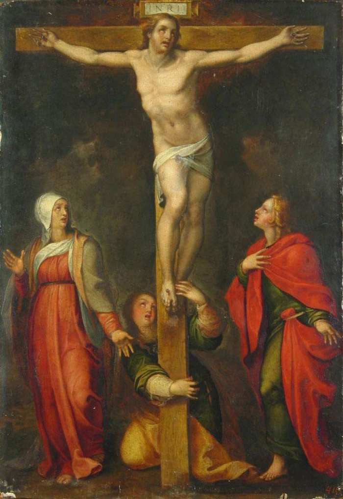 «Распятие с Мадонной, апостолом Иоанном и Марией Магдалиной»