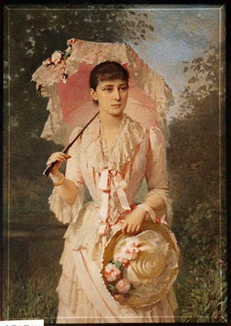 Портрет великой княгини Елизаветы Федоровны. А.П. Соколов Портрет великой княгини Елизаветы Федоровны. А.П. Соколов