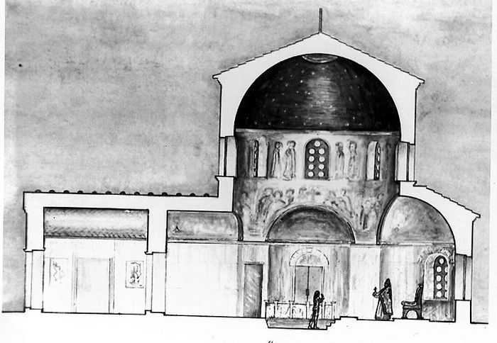 Крещальня. Реконструкция С.А. Беляева