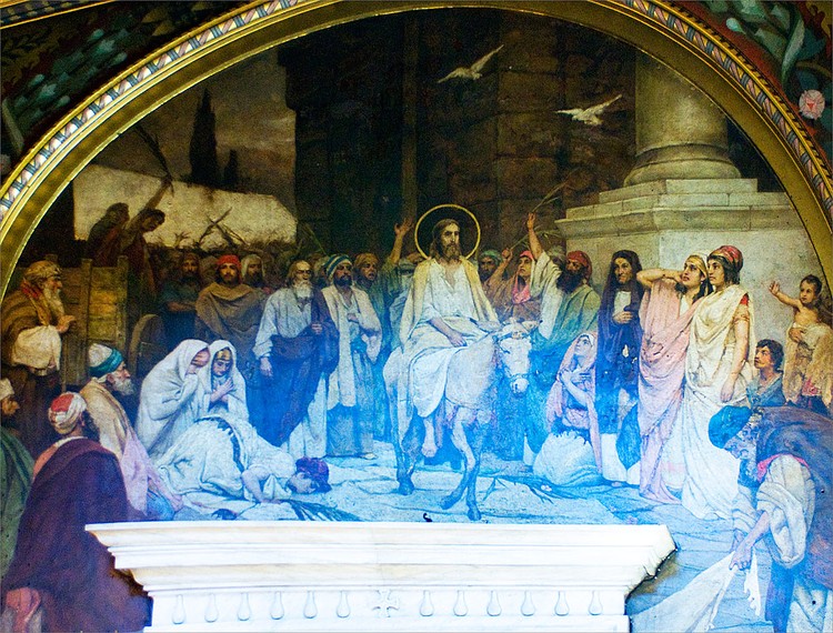 ъезд в Иерусалим. Вильгельм Котарбинский ъезд в Иерусалим. Вильгельм Котарбинский