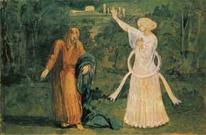 А. А. Иванов. Христос в Гефсиманском саду.