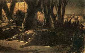 В. Г. Перов. «Христос в Гефсиманском саду».