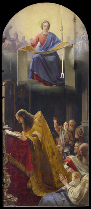 Покров Богородицы. Т. А. Нефф. 1846–1848. Покров Богородицы. Т. А. Нефф. 1846–1848.