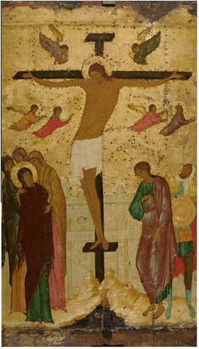 Дионисий. Распятие. 1500. Государственная Третьяковская галерея