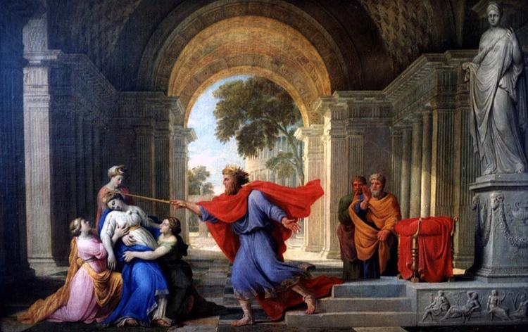 Эсфирь перед Артаксерксом. Неизвестный художник Эсфирь перед Артаксерксом. Неизвестный художник