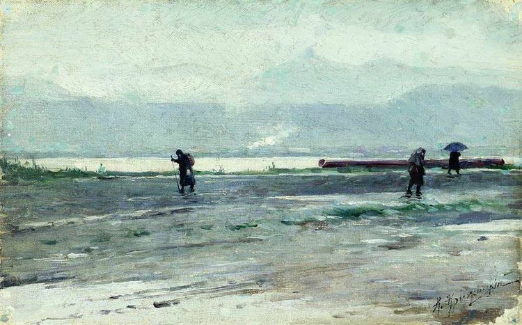 Странники. Крыжицкий Константин Яковлевич (1858-1911) Странники. Крыжицкий Константин Яковлевич (1858-1911)