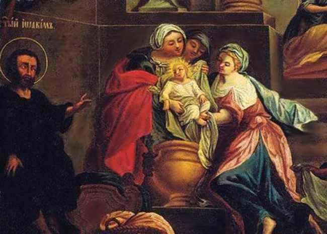 Рождество Богоматери. Иван Яковлевич Вишняков. 1745 г. Рождество Богоматери. Иван Яковлевич Вишняков. 1745 г.