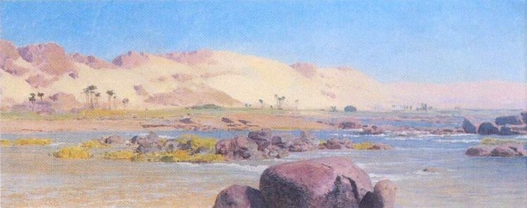 Первый нильский порог. В. Д. Поленов. 1881 Первый нильский порог. В. Д. Поленов. 1881