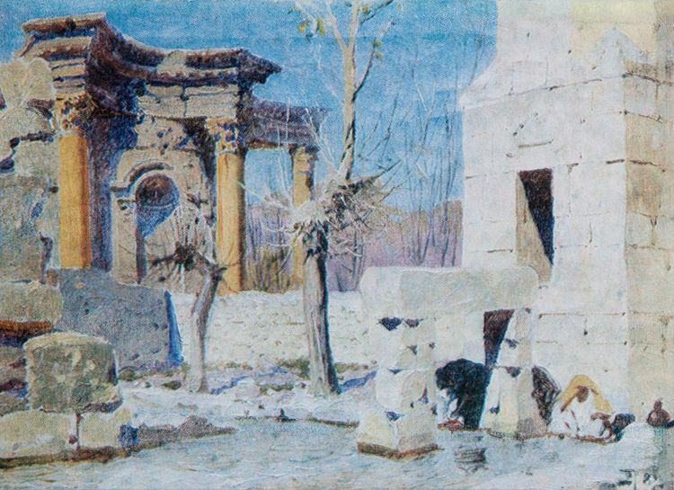 Баальбек. В.Д. Поленов. 1882 г.
