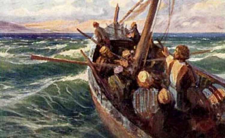 Буря. В. Д. Поленов