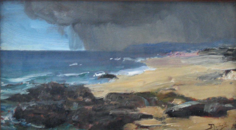 Туча на Средиземном море В.Д. Поленов. 1903 г.