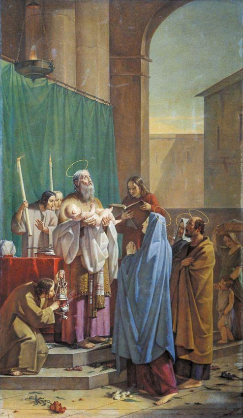 Симеон Богоприимец. Василий Кузьмич Шебуев. 1847 Симеон Богоприимец. Василий Кузьмич Шебуев. 1847