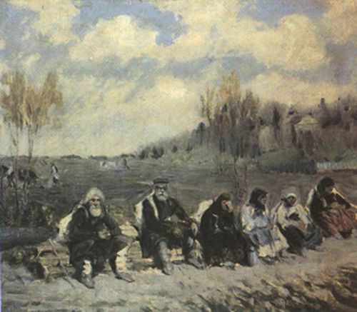 Странники на отдыхе. Виноградов Сергей Арсеньевич Странники на отдыхе. Виноградов Сергей Арсеньевич