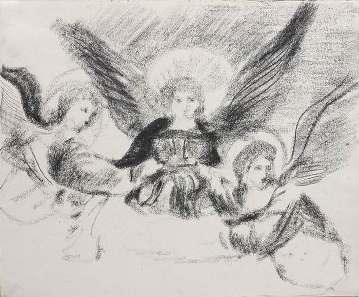 Троица. В. Н. Чекрыгин. 1922 г. Троица. В. Н. Чекрыгин. 1922 г.