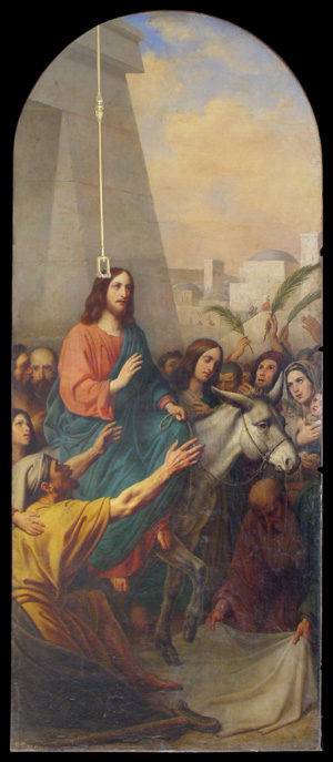 Вход в Иерусалим. К. А. Штейбен. 1843–1854 Вход в Иерусалим. К. А. Штейбен. 1843–1854