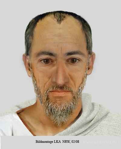 Фоторобот апостола Павла, составленный в 2008 году экспертами Управления уголовной полиции земли Северный Рейн-Вестфалия